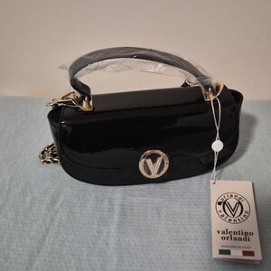 Valentino Orlandi Black Mini Bag